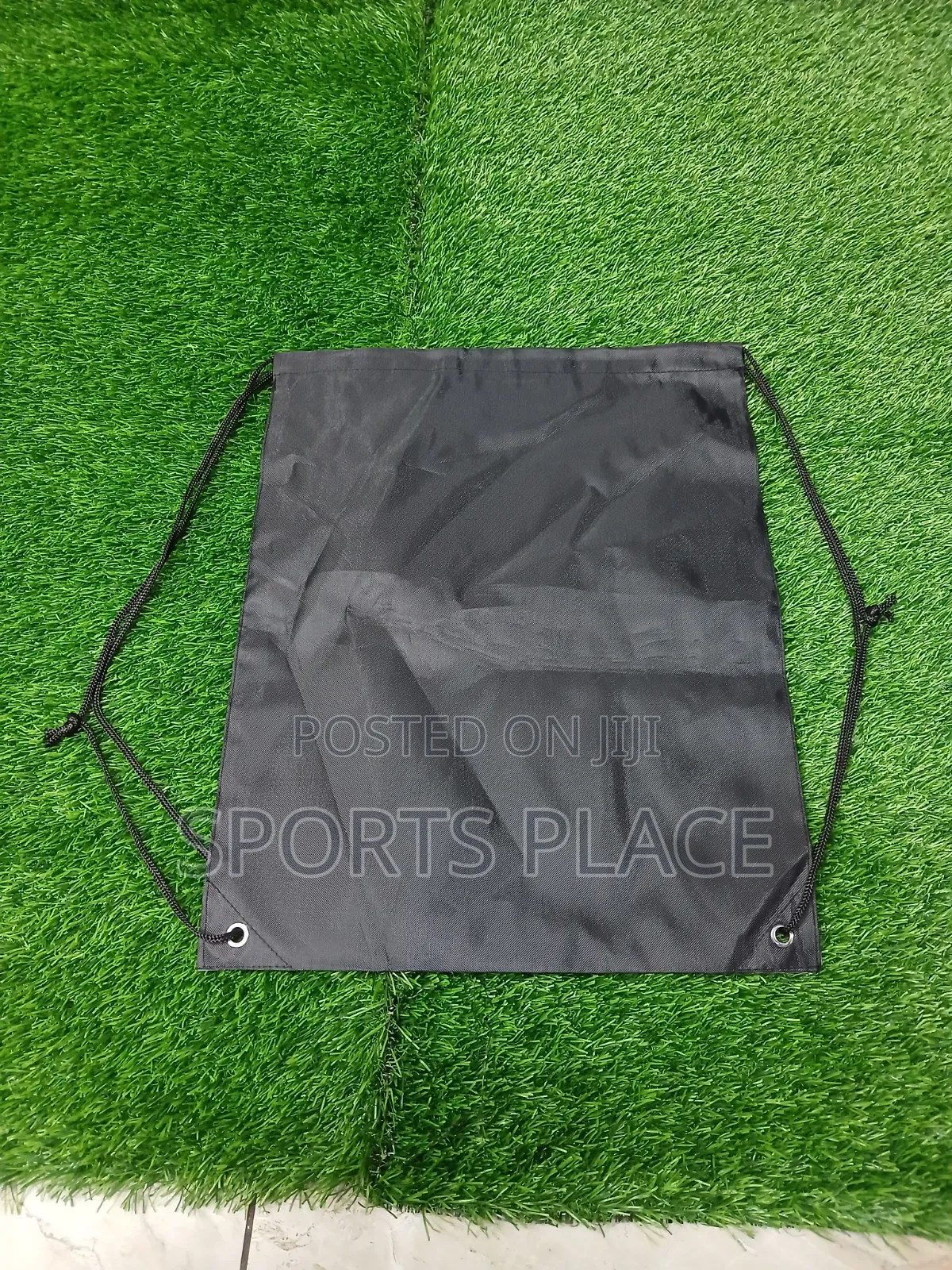Black Drawstring Bag