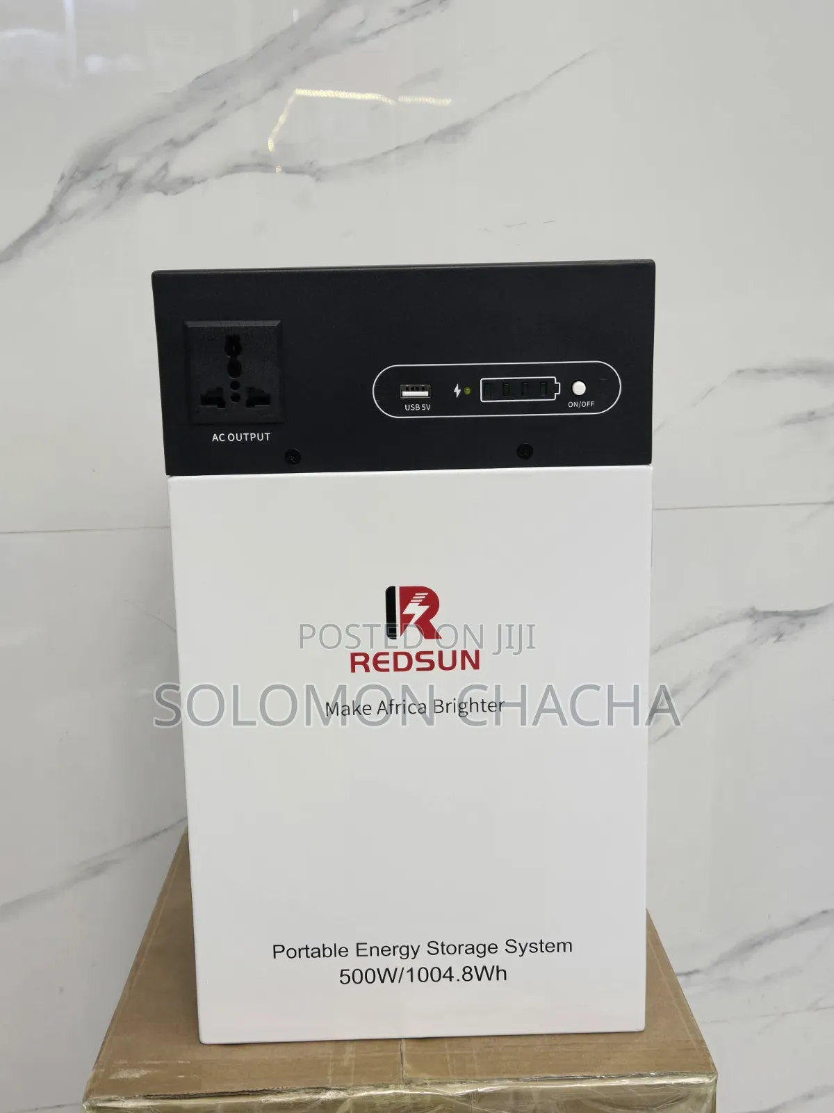 ​REDSUN 500W / 1kWh Portable Power Station – Reliable Solar Storage