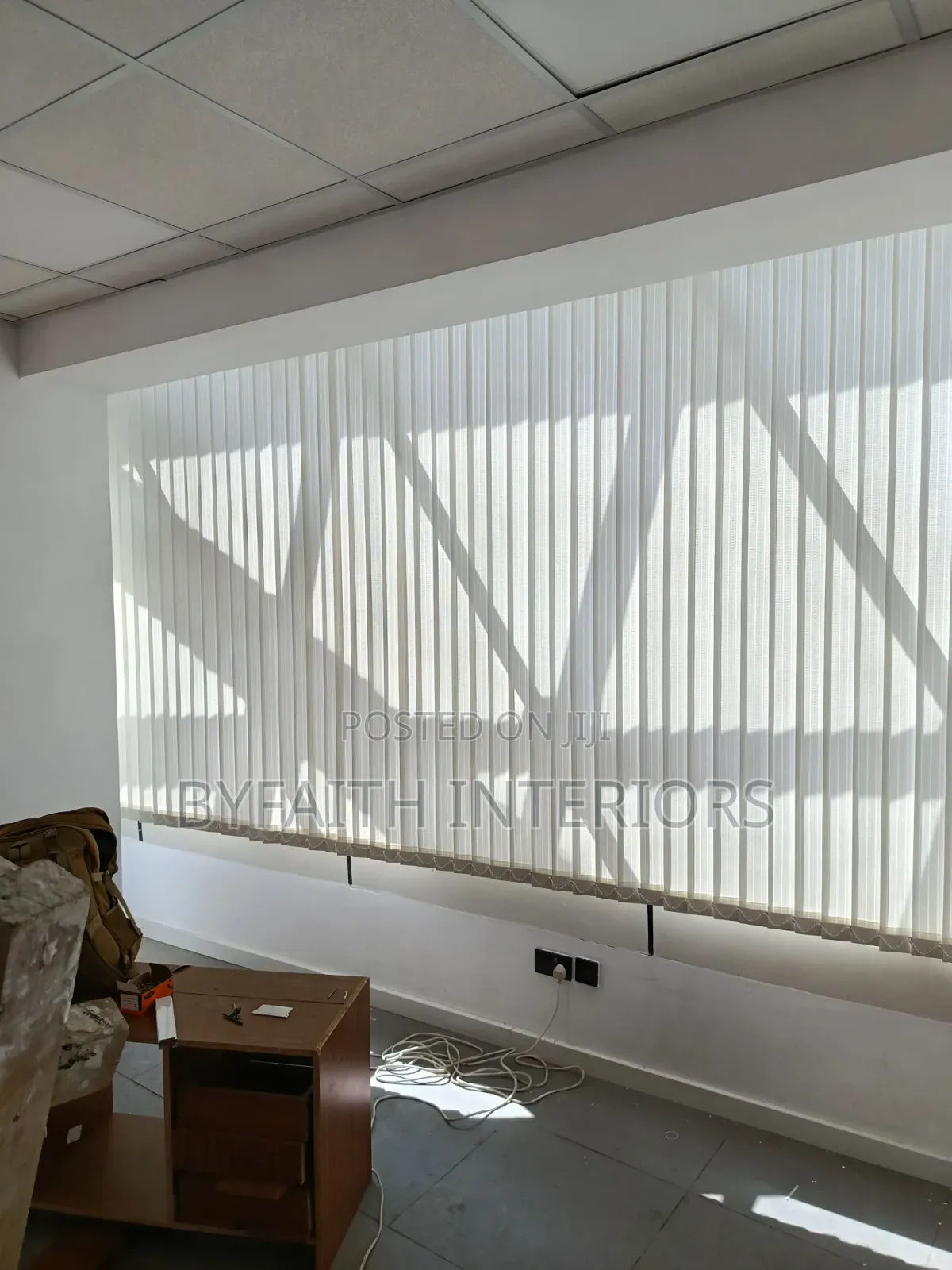 White Office Blinds