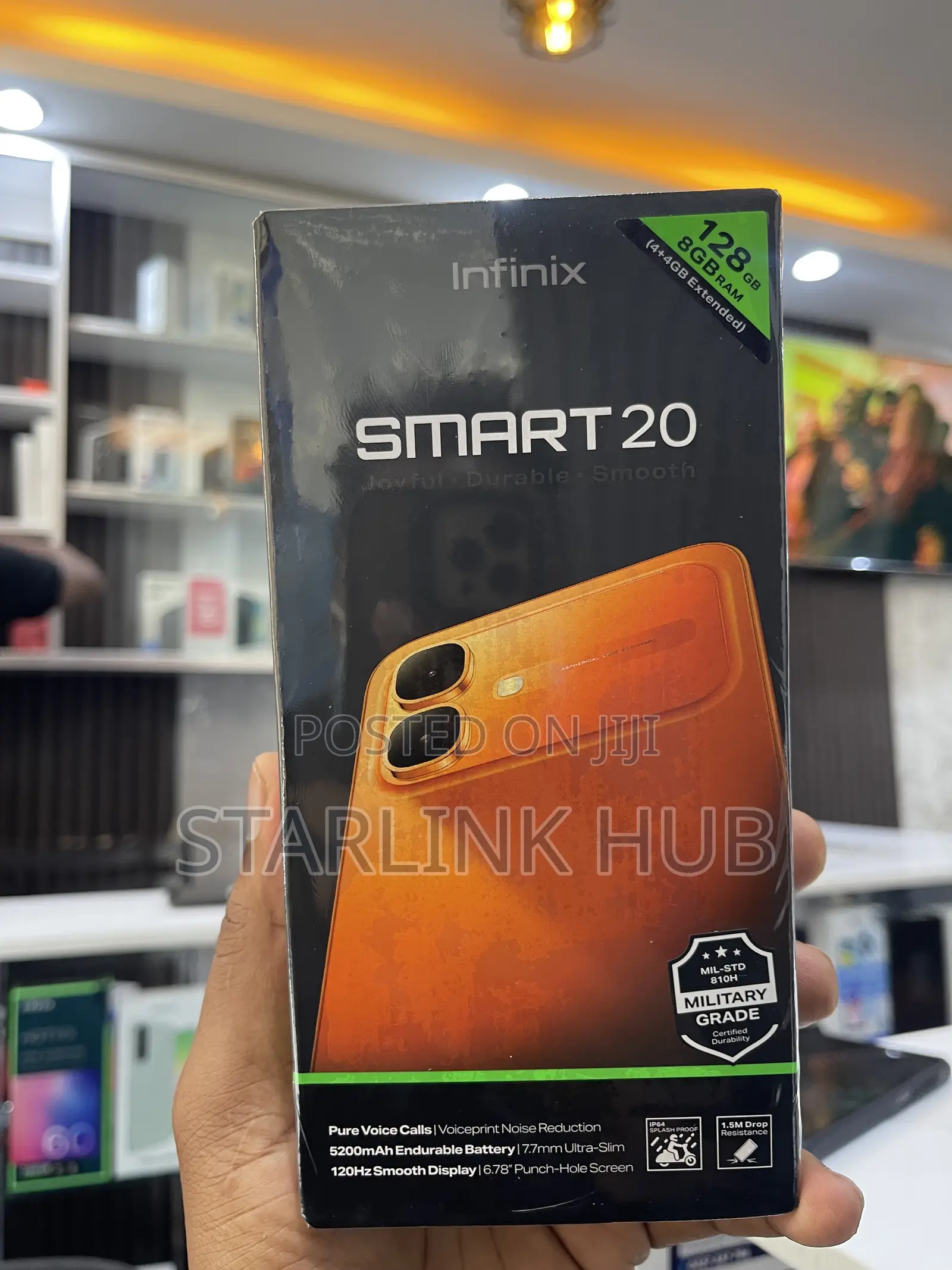 New Infinix Smart 20 64 GB Black