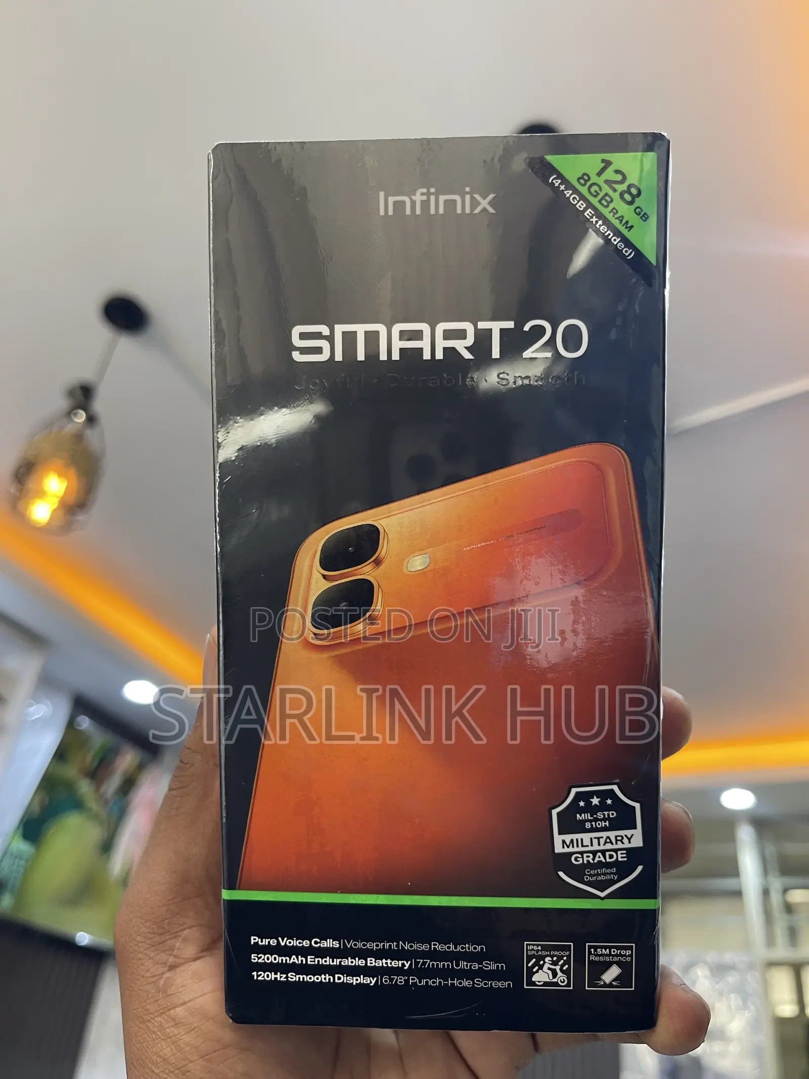 New Infinix Smart 20 64 GB Black