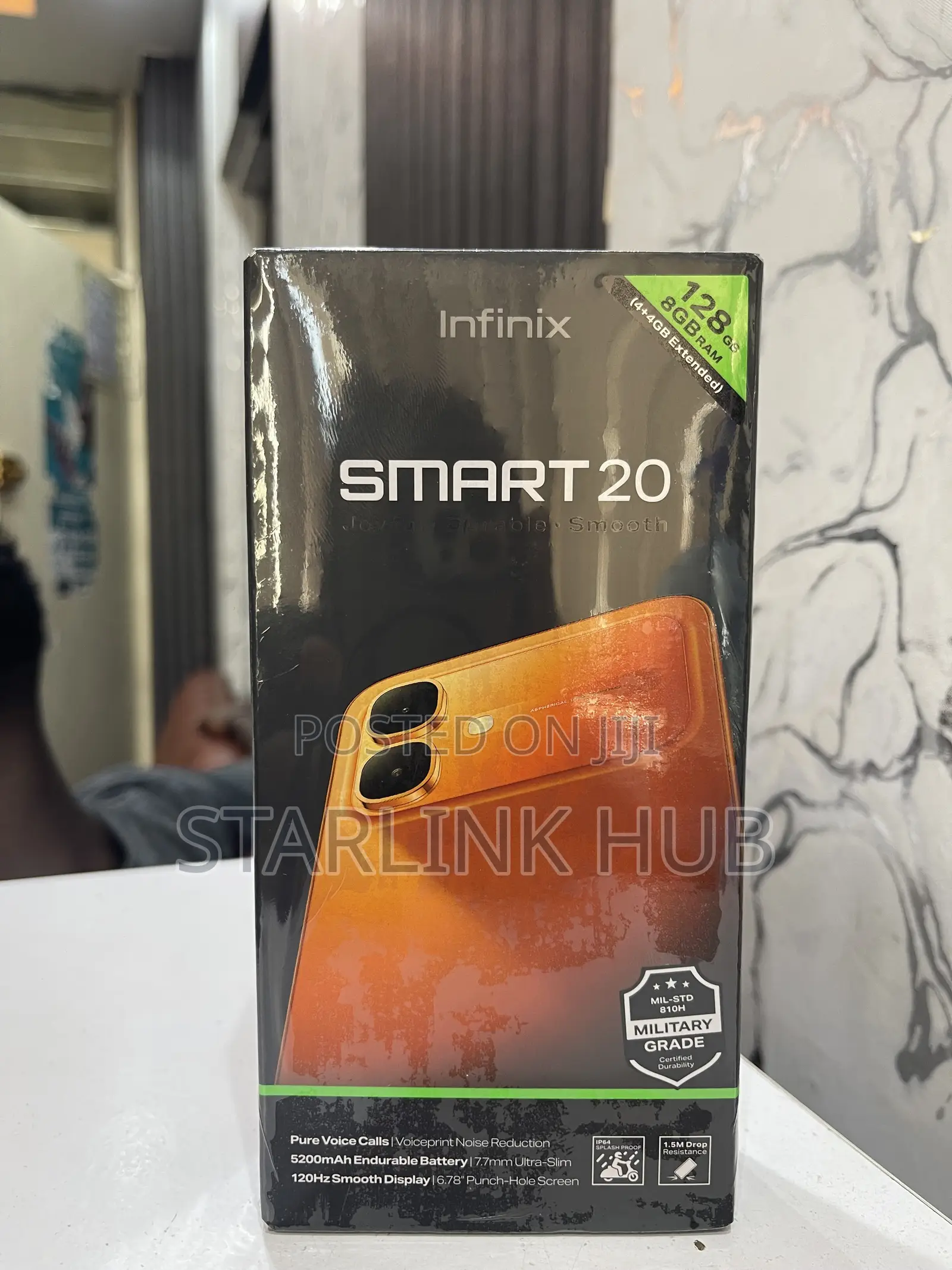 New Infinix Smart 20 64 GB Black
