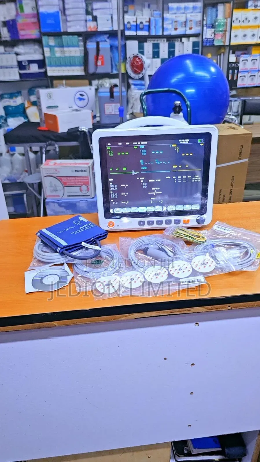 Patient Monitor With Printer and Stand