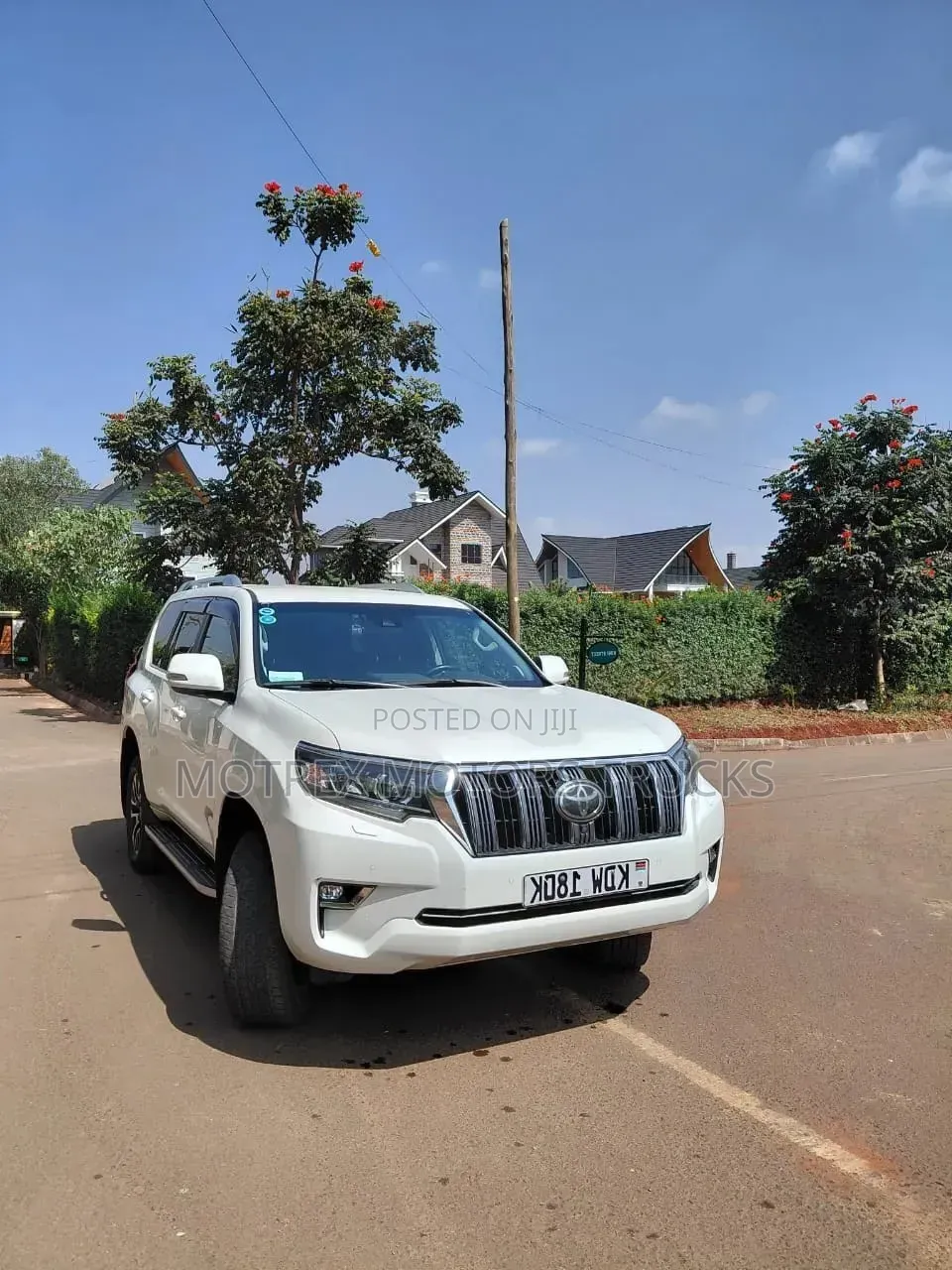 Toyota Land Cruiser Prado 2018 White