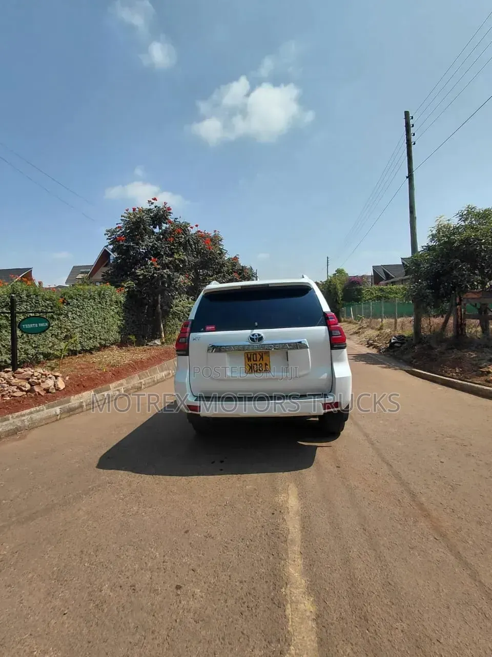 Toyota Land Cruiser Prado 2018 White