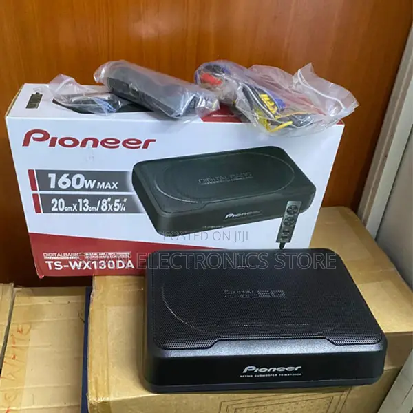 Professional-Quality Class-D Ultra Slim Active Car Subwoofer 160W