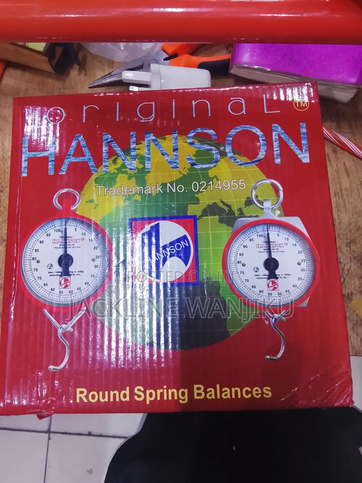 Guaranteed Original Hannson Weighing Scale100kgs/Quality Hannson Scale