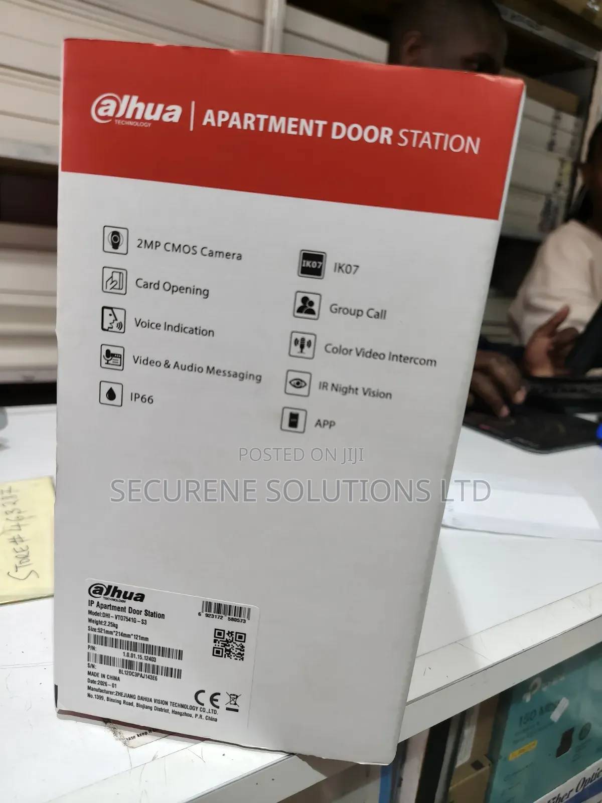 IP Face Recognition Apartment Door Station Dahua