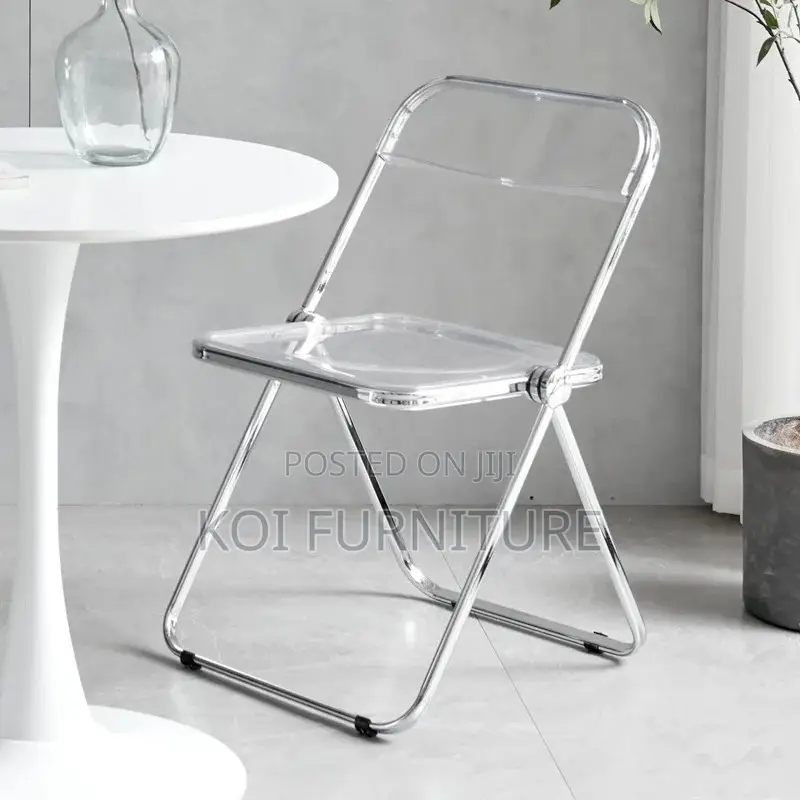 Home Chairs; Clear Home Events Foldable Chair