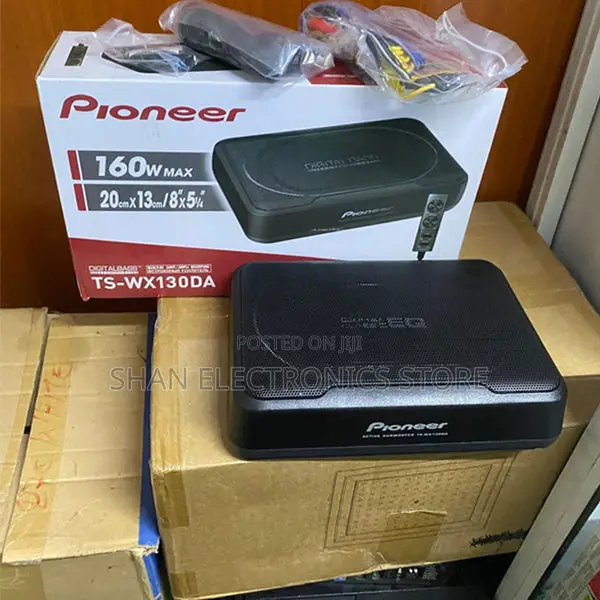 High-Performance Professional-Quality Pioneer TS-WX130DA Subwoofer160W