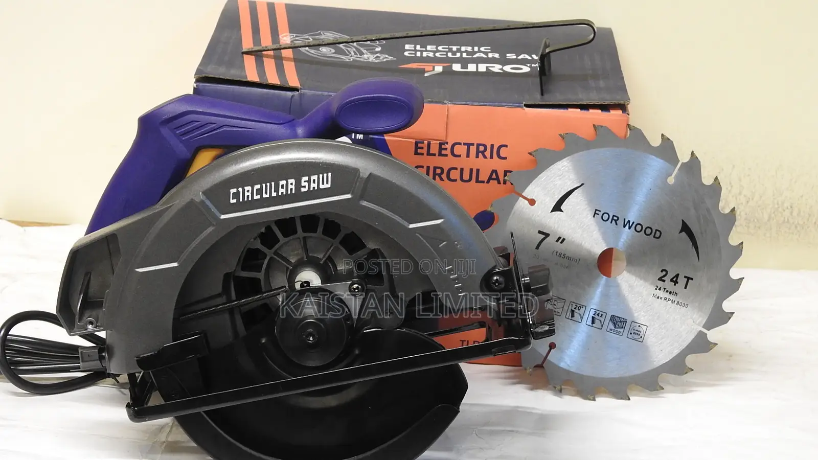 1000W Electric Circular Saw 220V. Turo Circular Saw