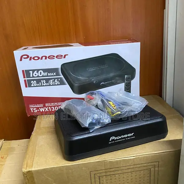 Professional-Quality Class-D Ultra Slim Active Car Subwoofer 160W