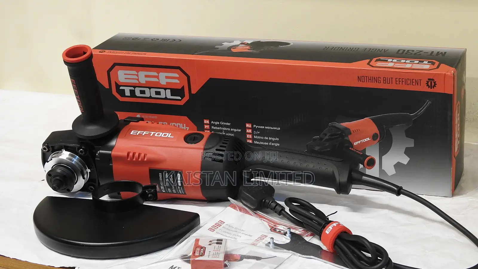 Electric Angle Grinder 230mm / Efftool 9" Angle Grinder High Quality
