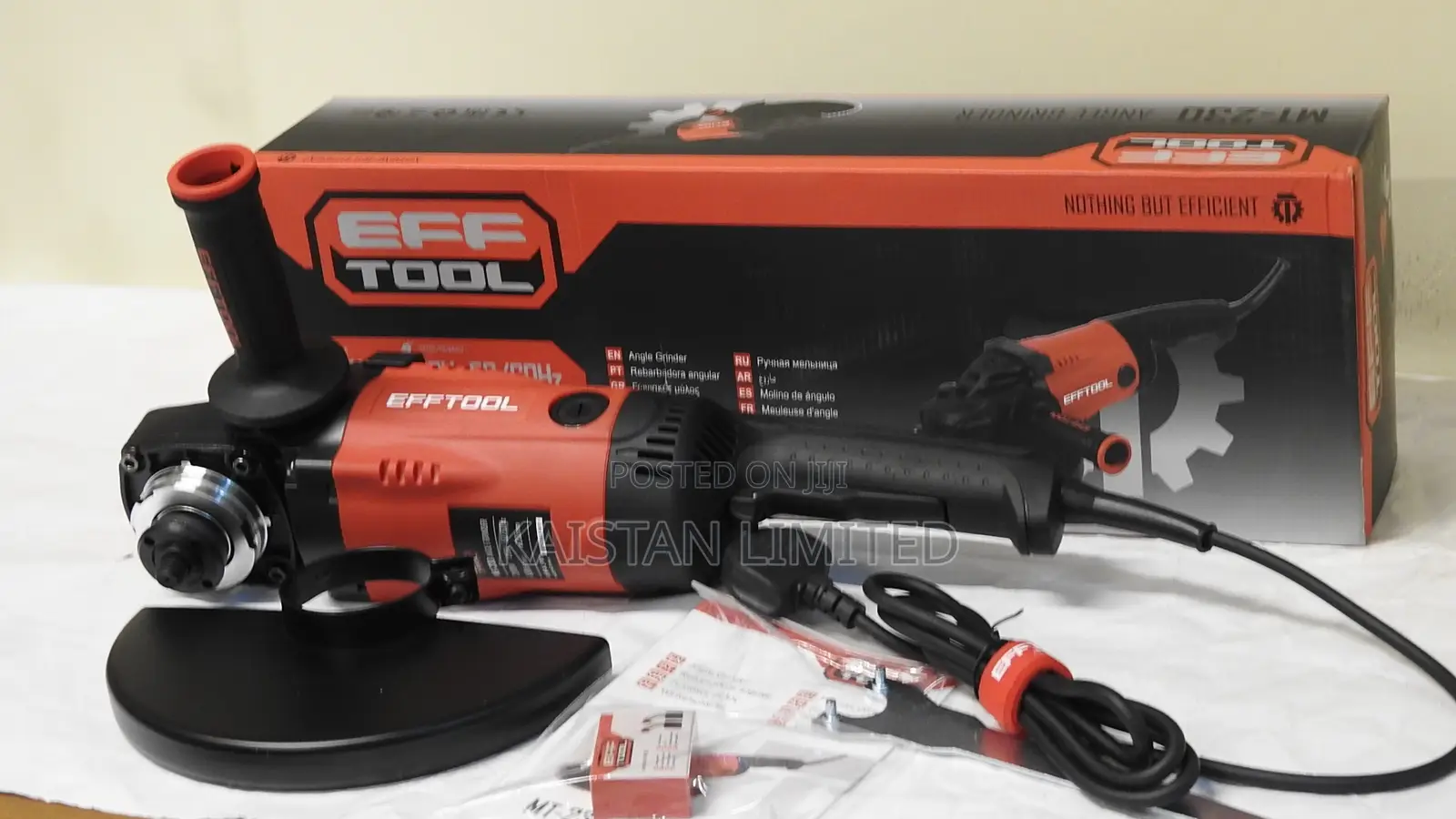 Powerful 2200W Angle Grinder 9 Inch