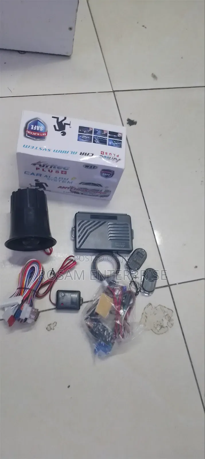 Afritec Cutout Car Alarm