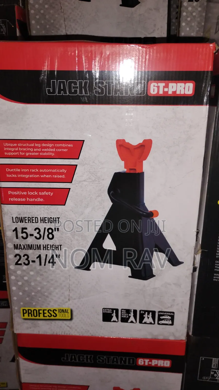 Quality Jack/Safety Stand 3tonnes
