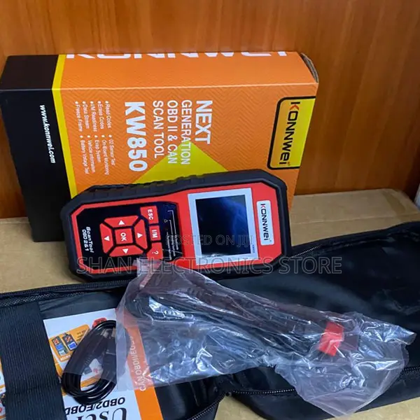 Engine Light, KW850 OBD2 Diagnostic Code Reader With Color Screen