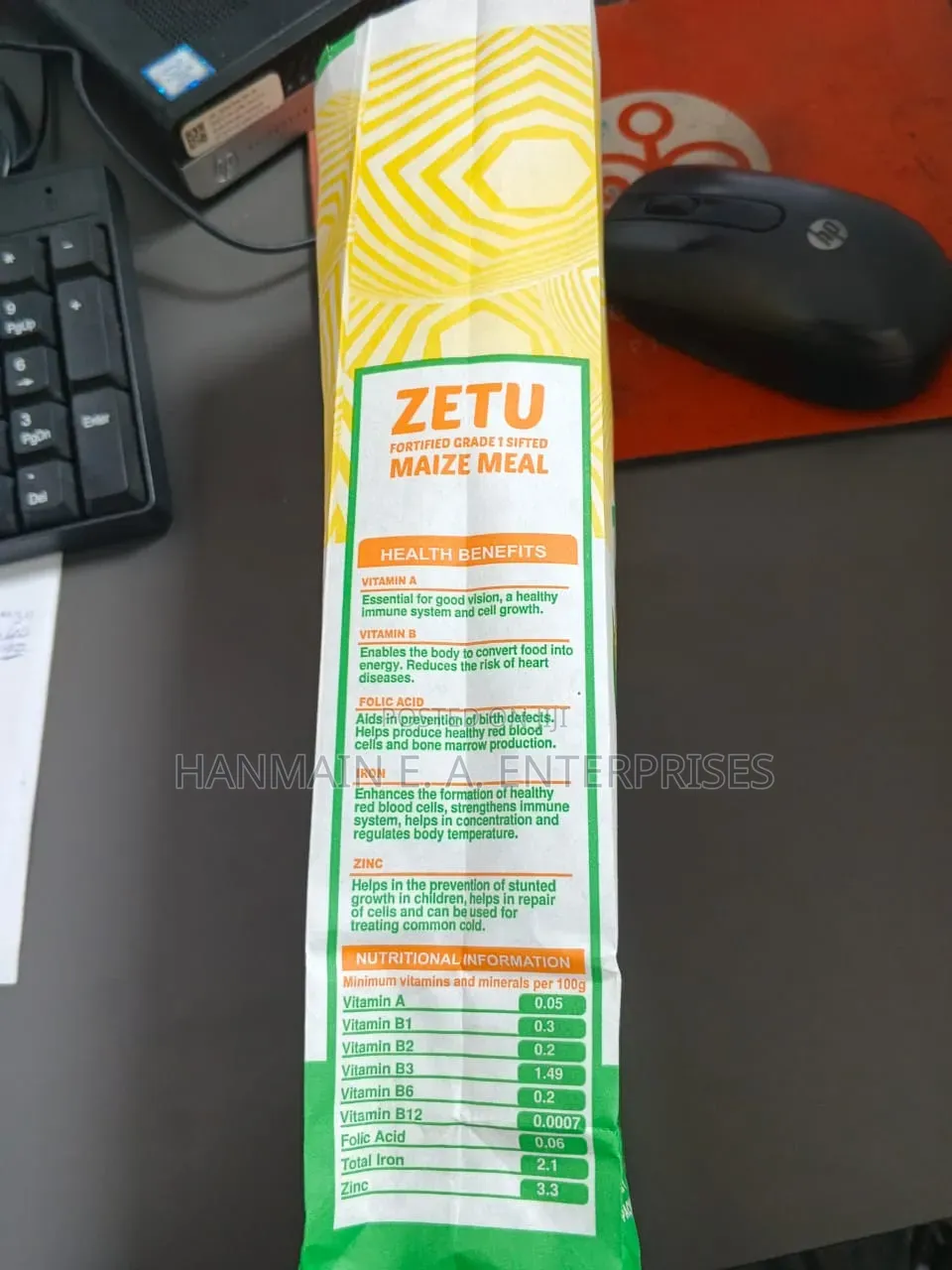 Maize Meal Flour Seeds Bags