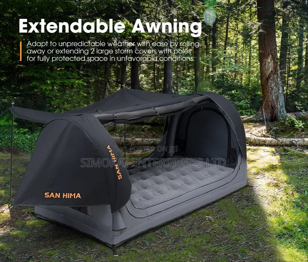 San Hima Single Air Swag Camping Swags Dome Tent Free Standing