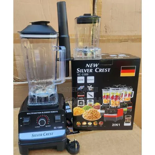 8500 Watts Silver Crest Commercial Blender