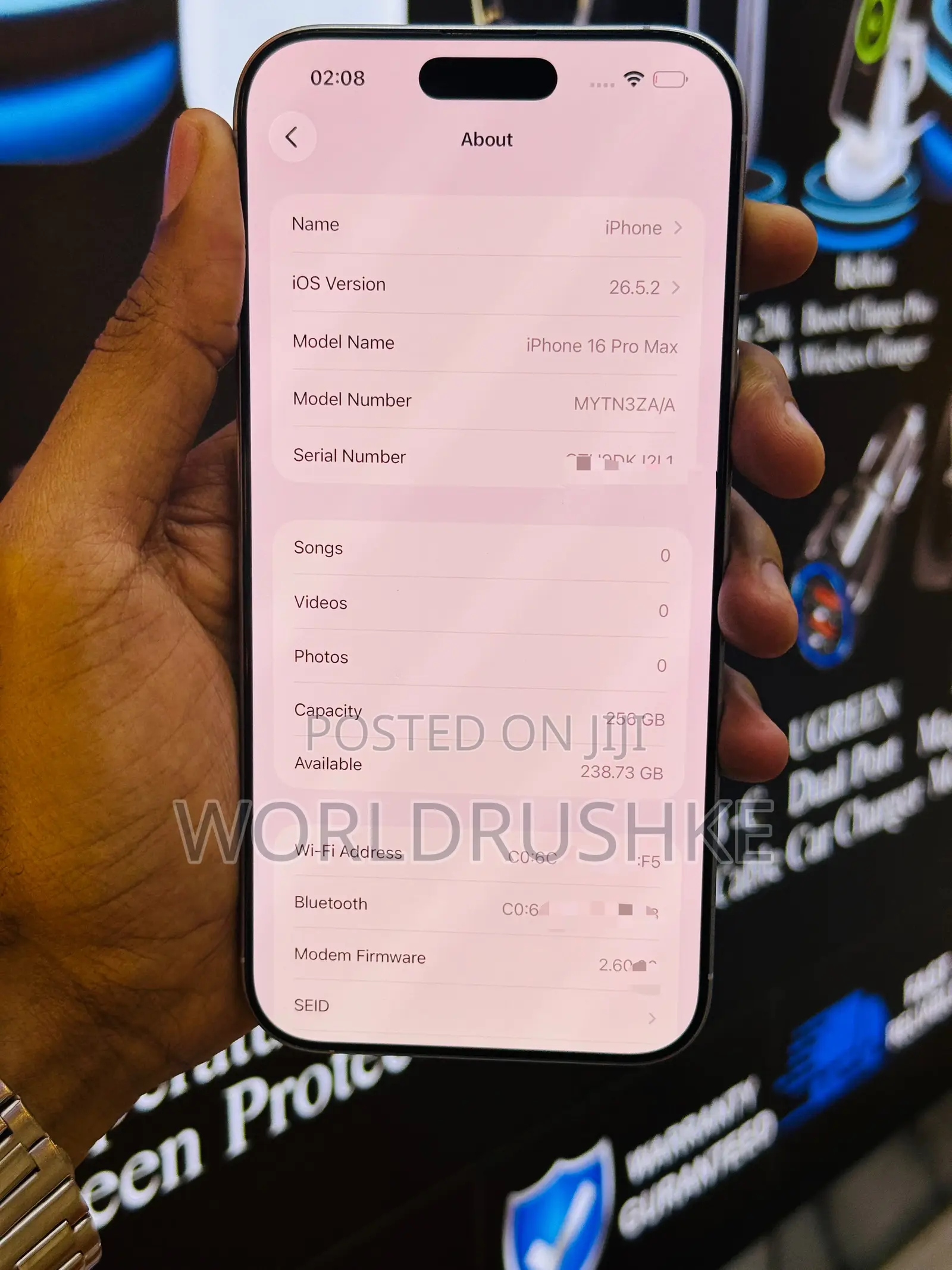 Apple iPhone 16 Pro Max 256 GB White