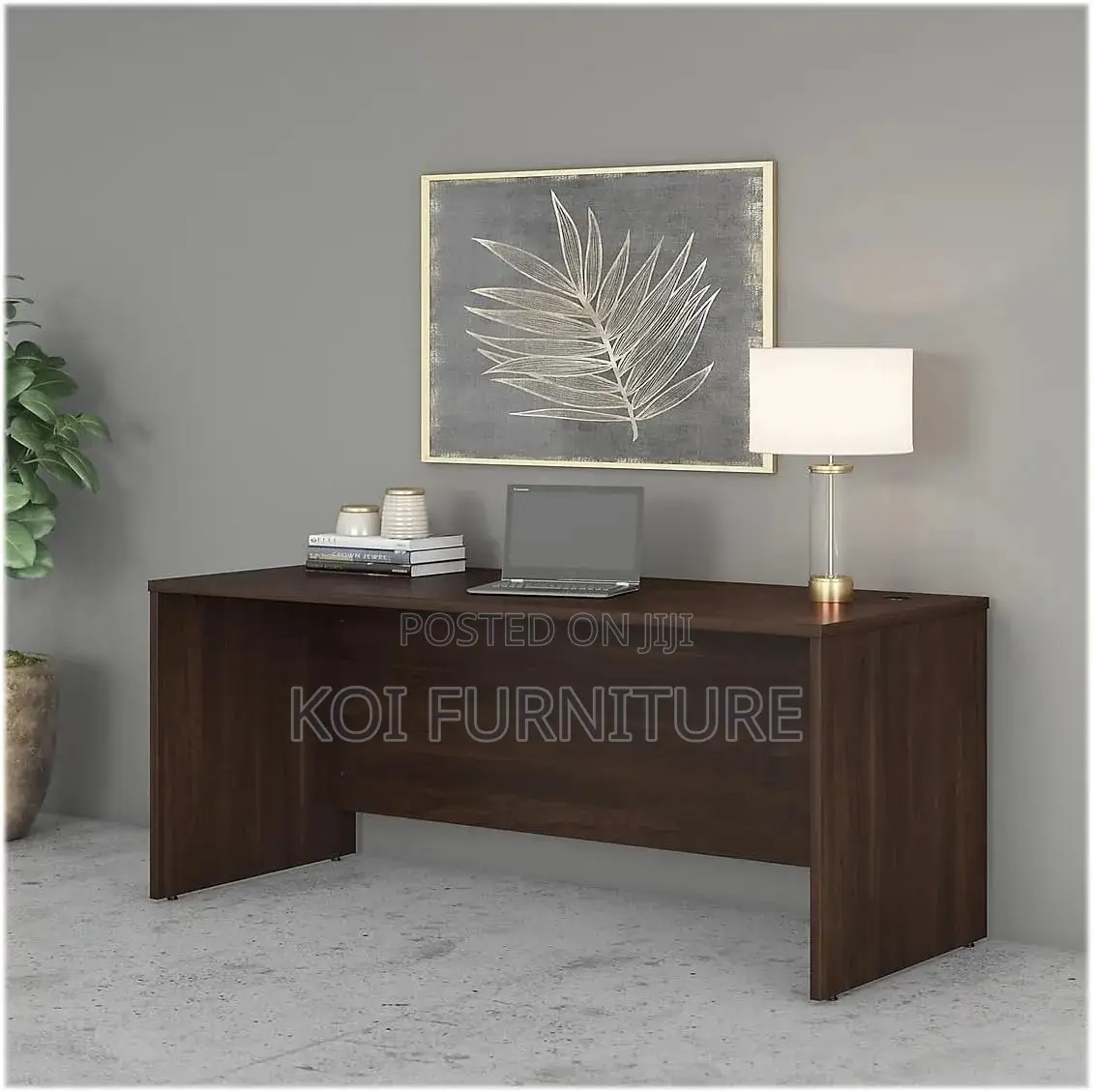 Office Desk; 1.2 Meters Gray Top Home Office Study Write Desks