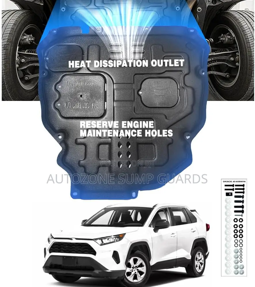 Engine Sump Guard Shield Fit for Toyota RAV4 2019-2024 L