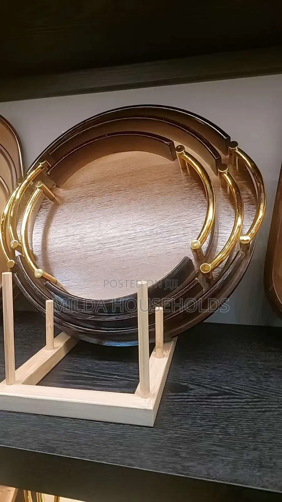 3pcs Multi-Functional Bamboo Food Storage Trays