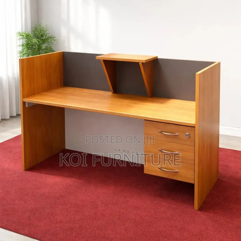 Reception Desk; 1.6 Meters Modern Office ALPHA Reception Desk