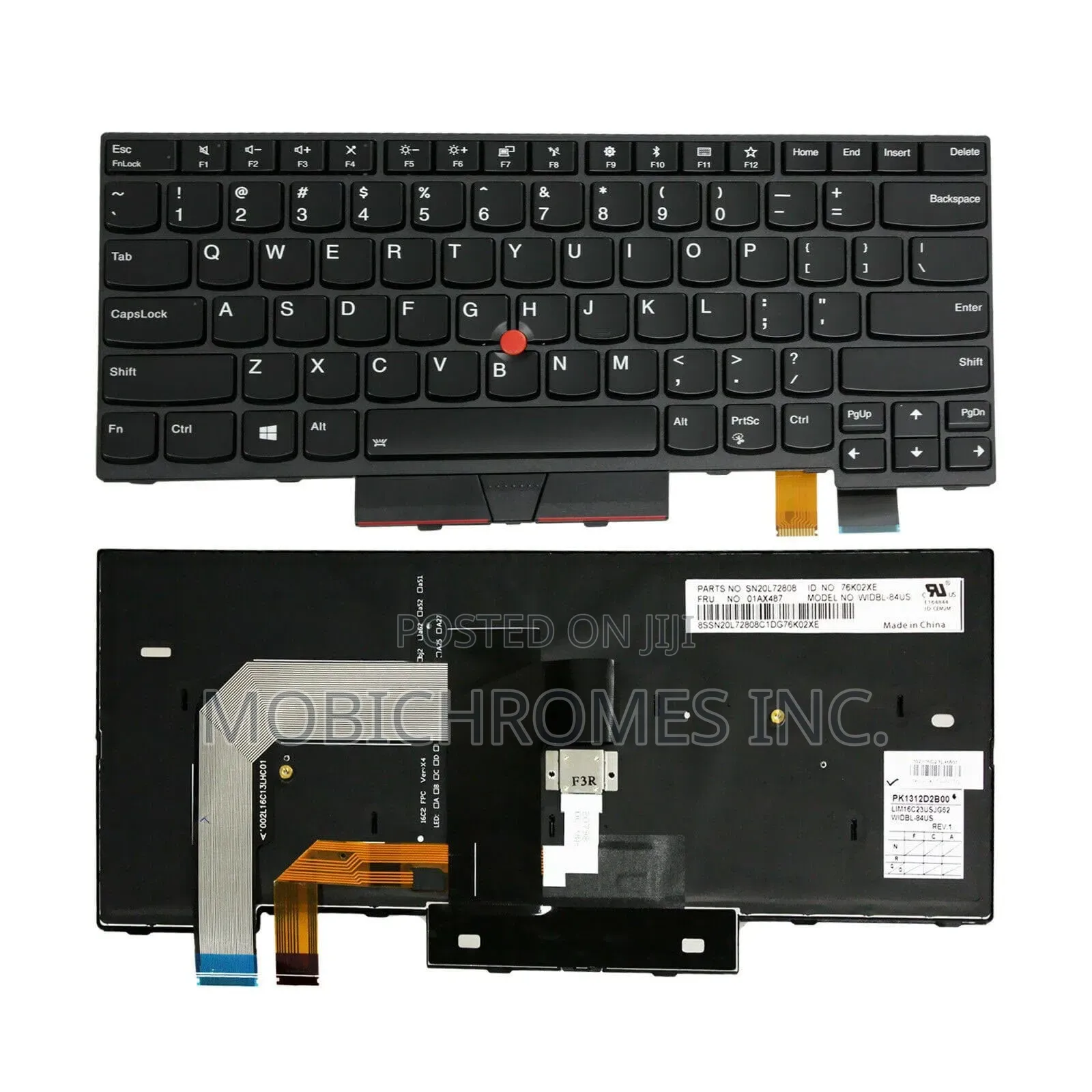 Keyboard Lenovo Thinkpad E480 L480 T480 T480s Us