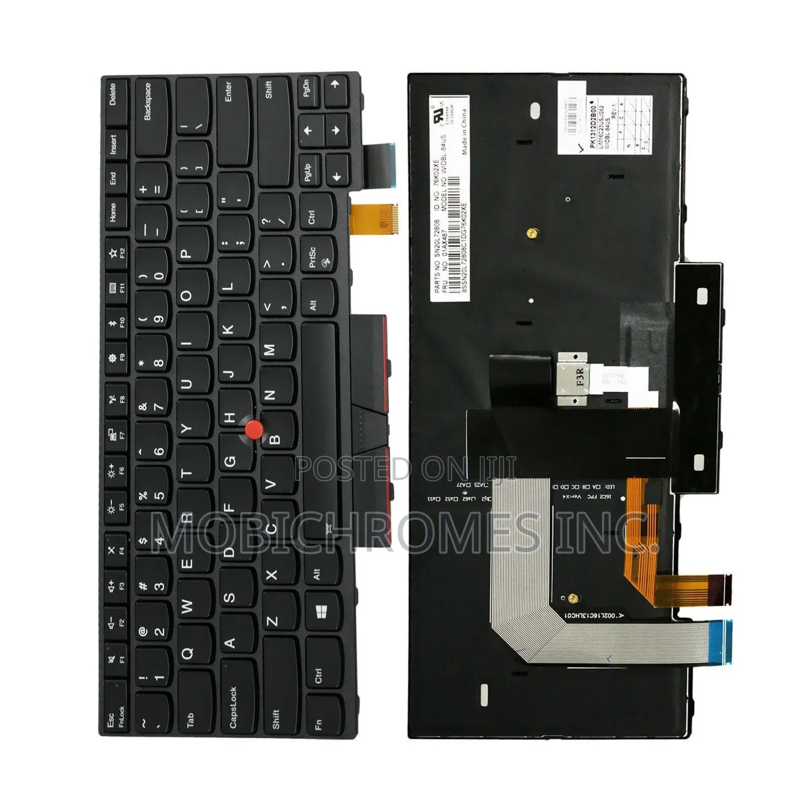 Keyboard Lenovo Thinkpad E480 L480 T480 T480s Us