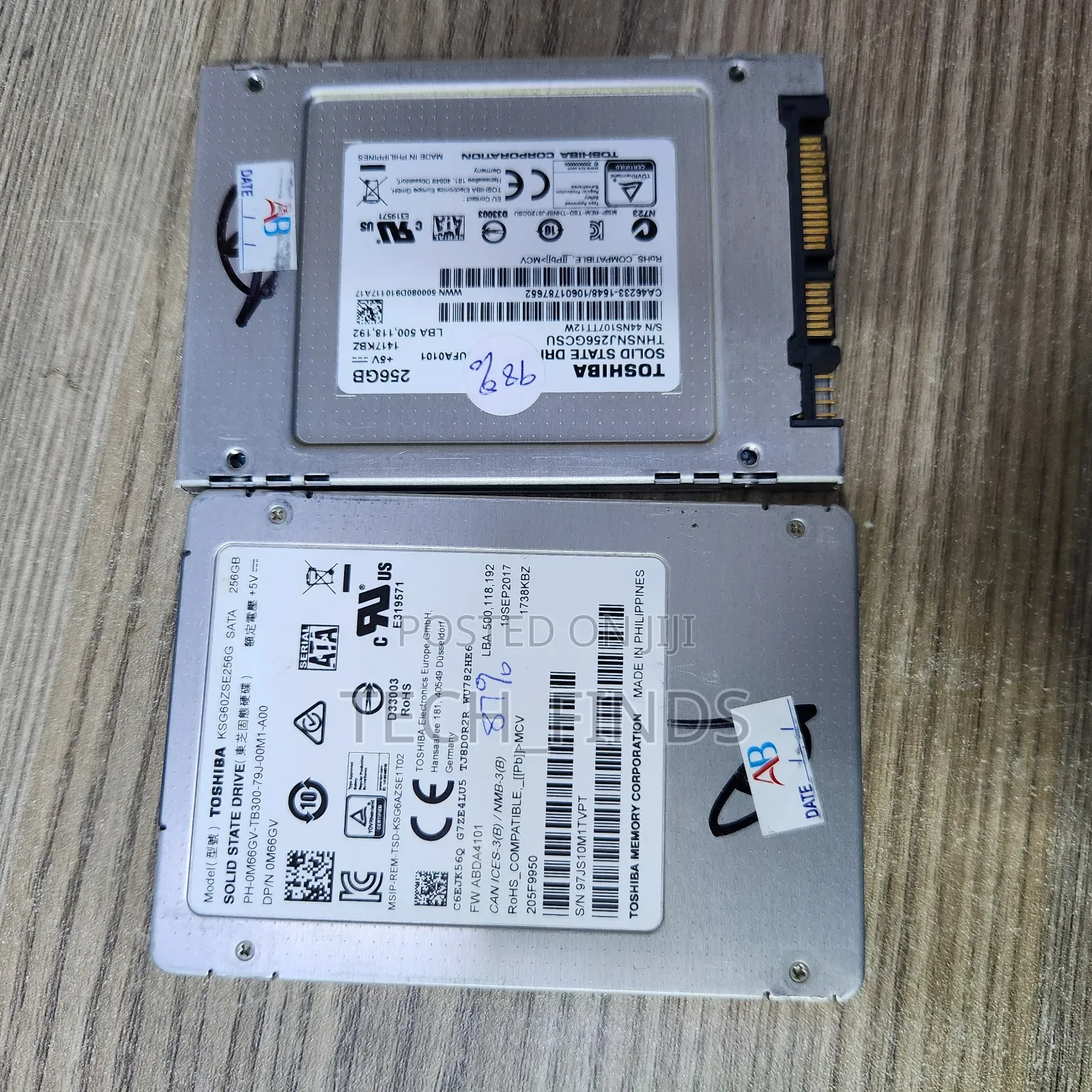Toshiba 256GB 2.5" SATA SSD Solid State Drive for Laptop and Desktop