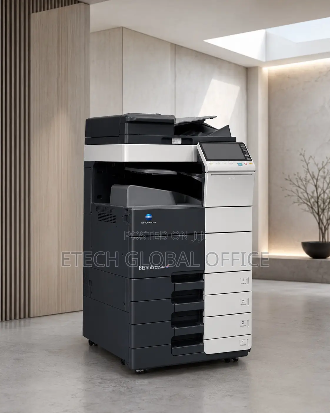 Bizhub C554e Network-Ready Duplex Colour Copier