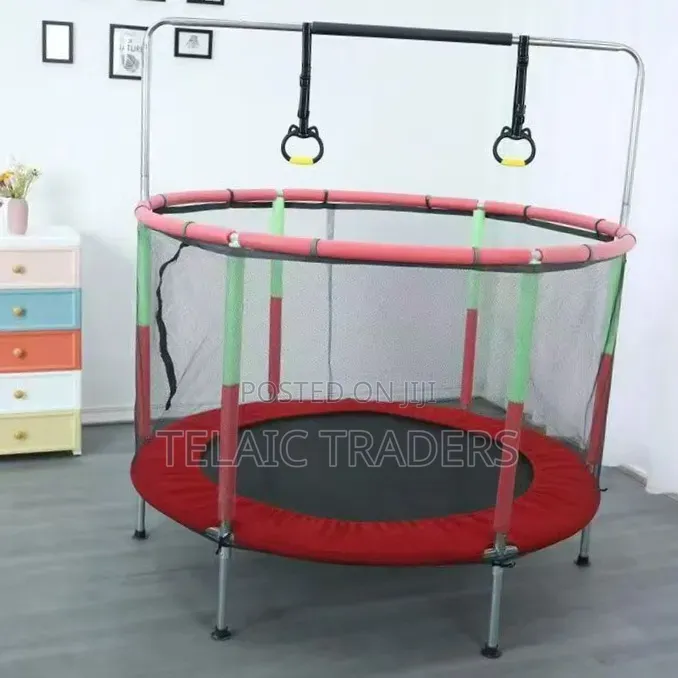 4FT Trampoline for Kids With Safety Enclosure