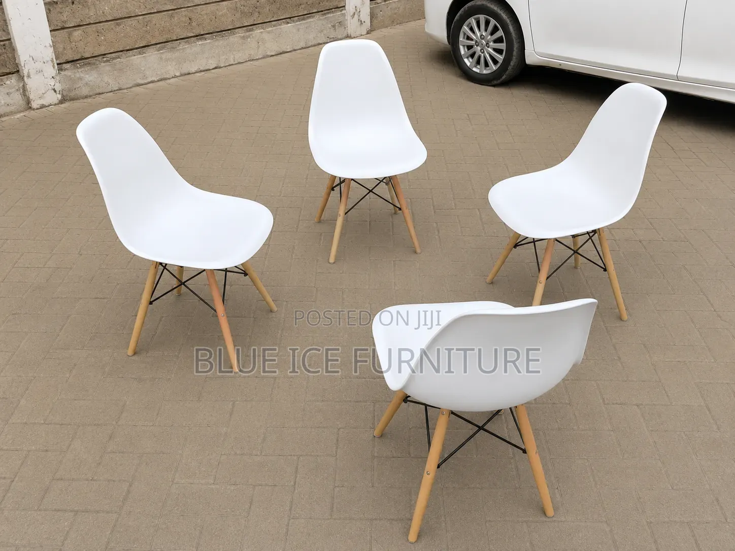 White Eames Dining Chairs Plastic Dining Chairs