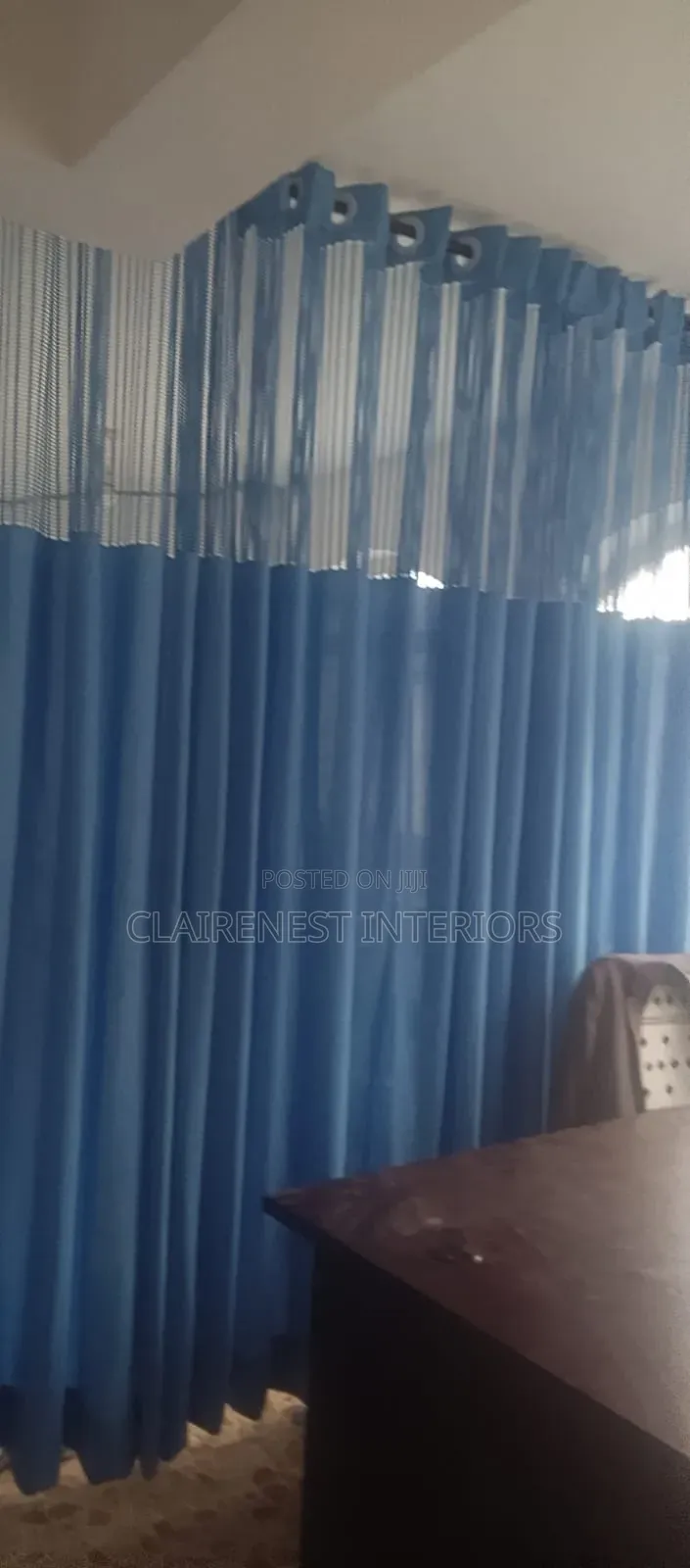 Private With Purpose Blue Hospital Curtains