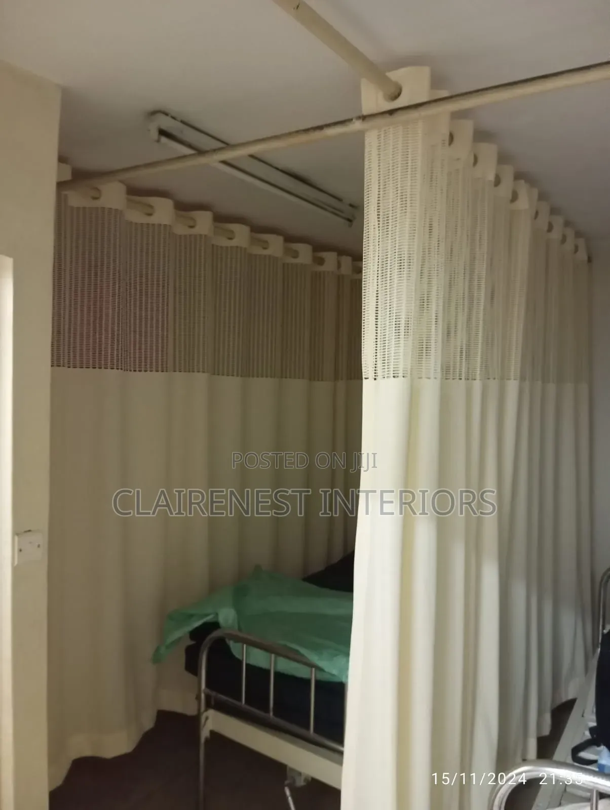 Blue and Cream Smart Privacy Hospital Solutions