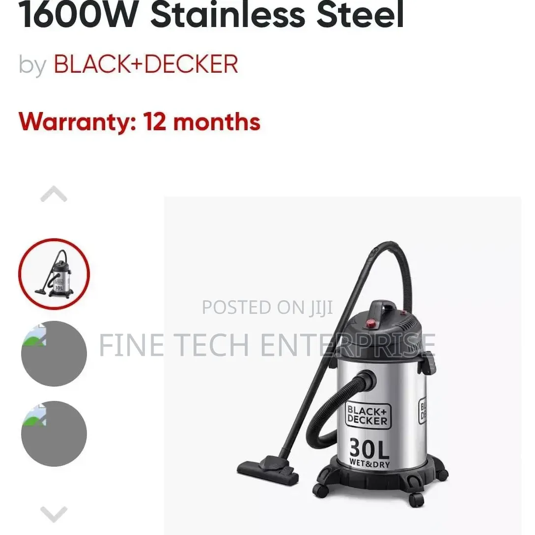 PBlack+Decker Vacuum Cleaner 30L