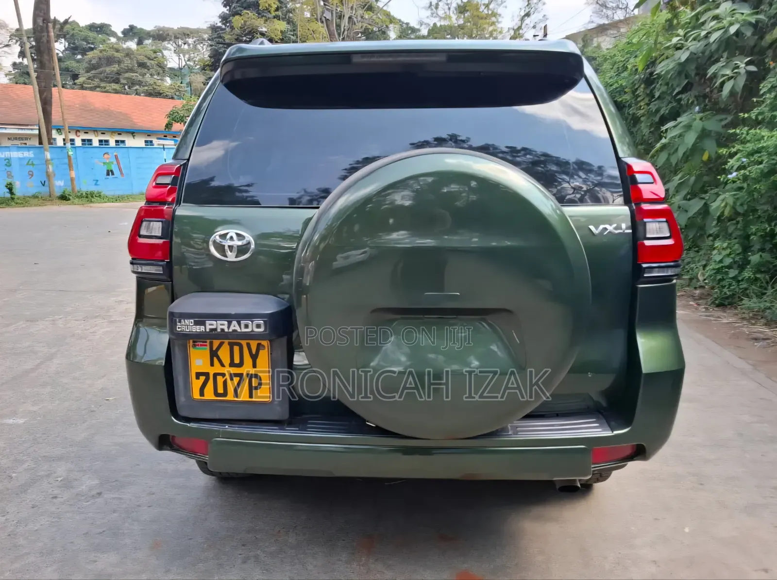 Toyota Land Cruiser Prado 2012 Green
