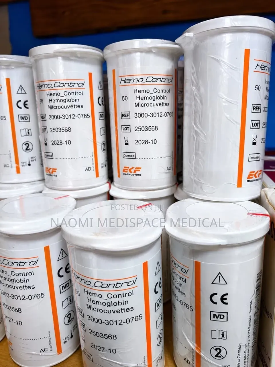 Hemocontrol Hemoglobin Cuvettes