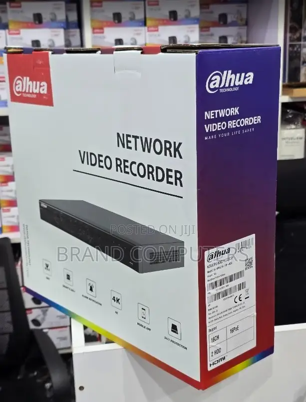 Dahua Nvr4216-16p-4ks3 16 Channel Poe Network Video Recorder