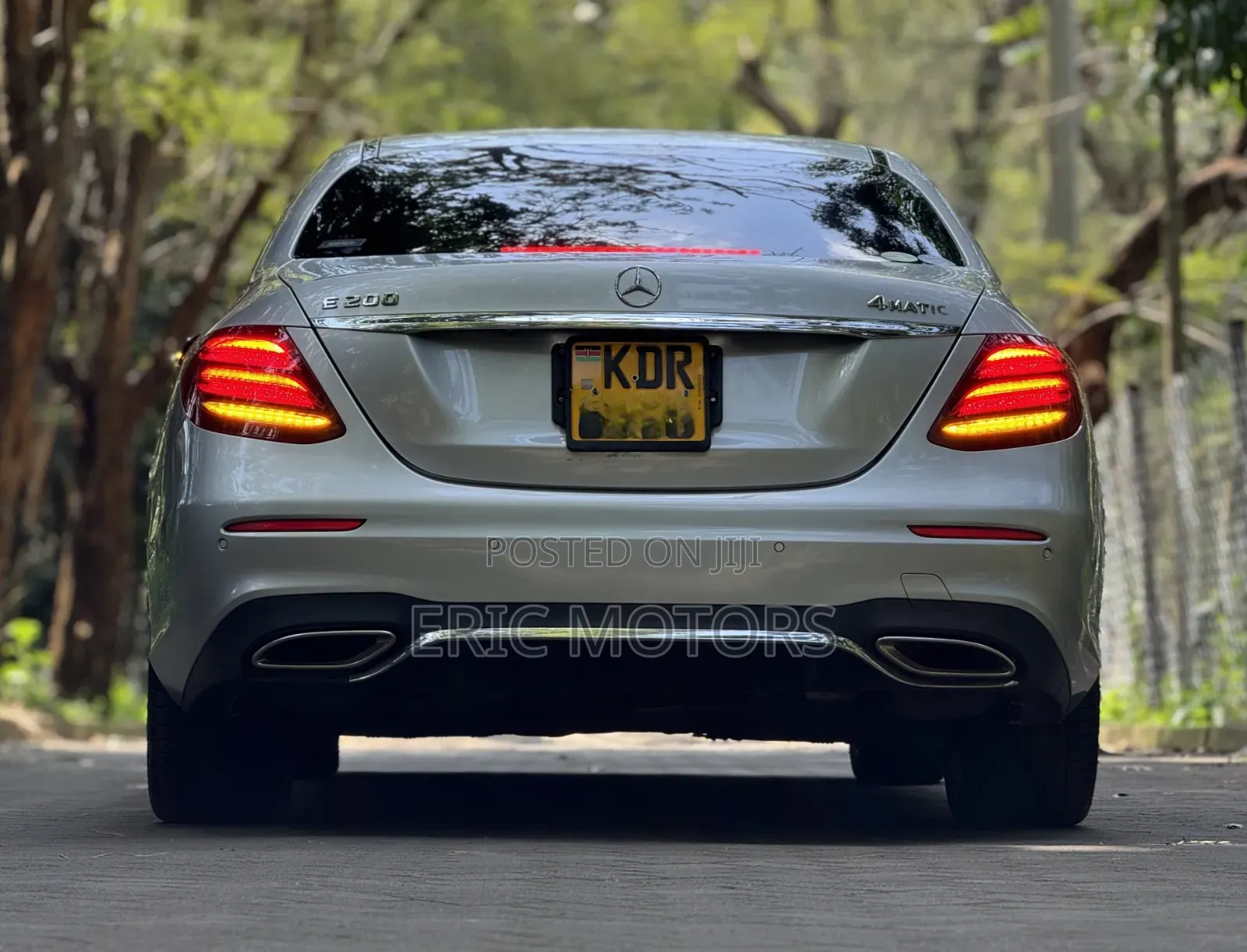 Mercedes-Benz E200 2017 Silver
