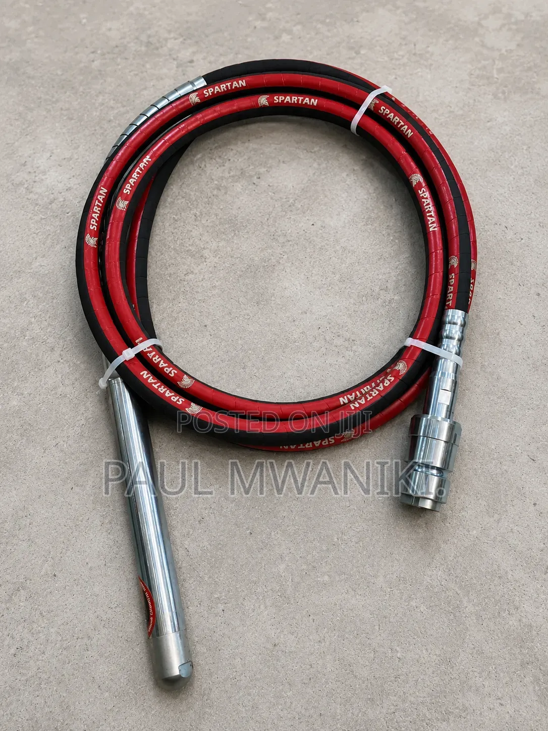 45mm Concrete Vibrator Poker Shaft – SPARTAN Heavy Duty