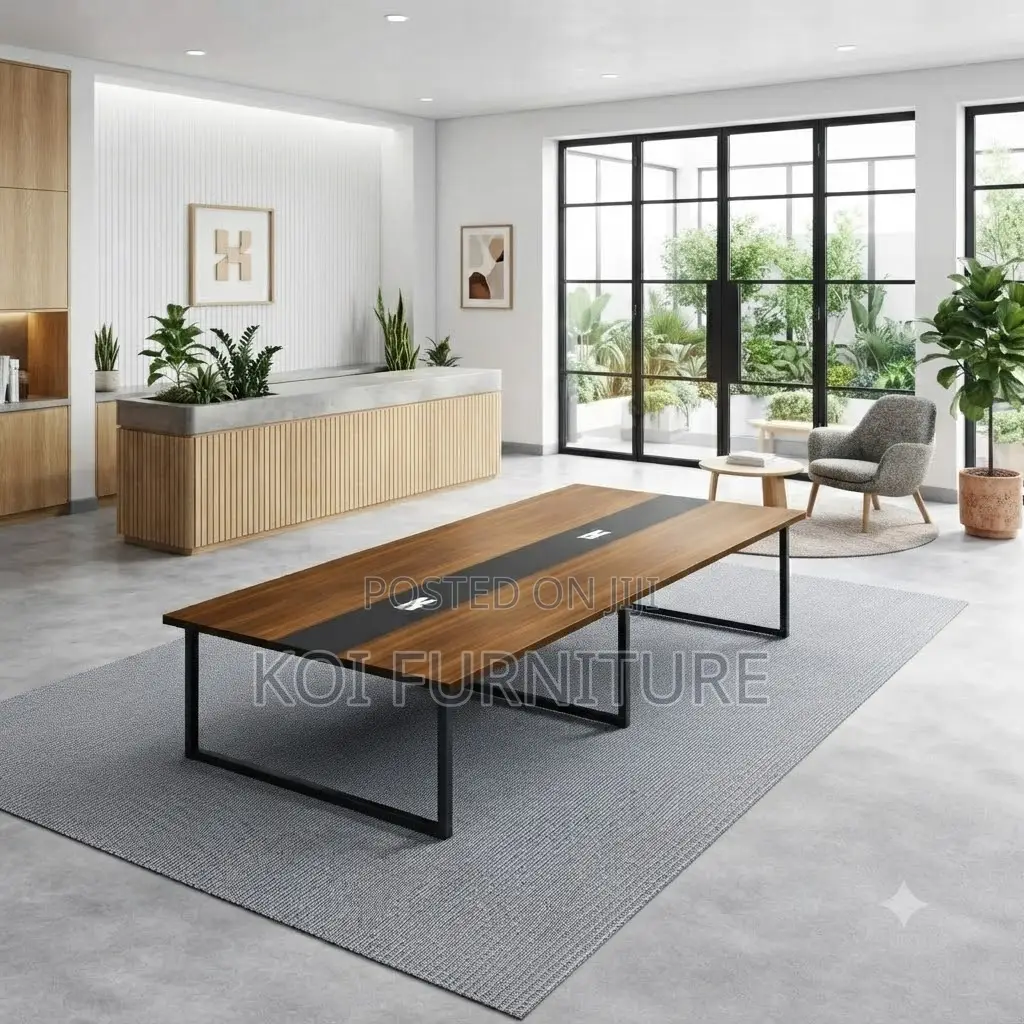 Boardroom Table; 2.4 Meters Wooden Office Confrence Meeting Table