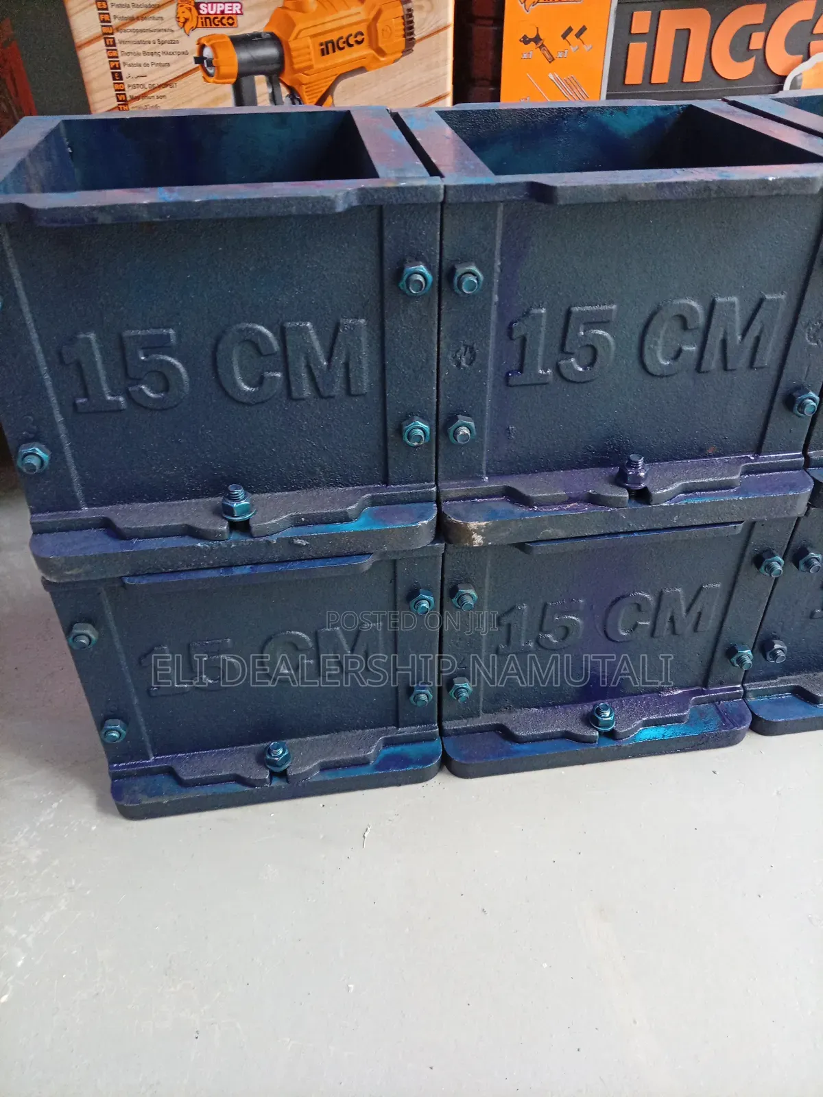 Heavy Duty 15cm Concrete Cube Mould for Compressive Strength Testing