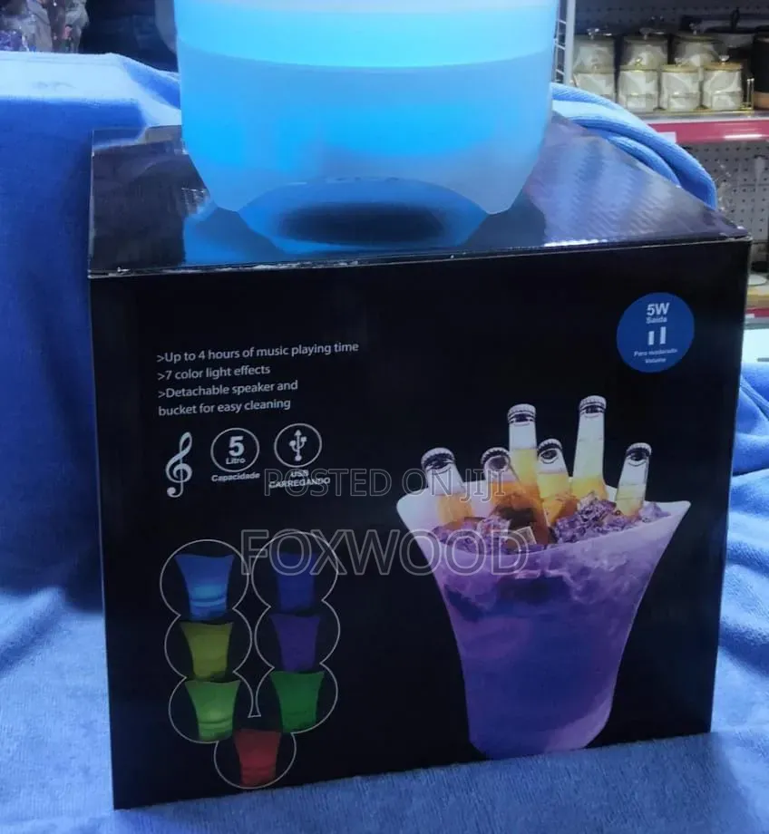 ICE BUCKET // BEER BUCKET With Bluetooth Speaker