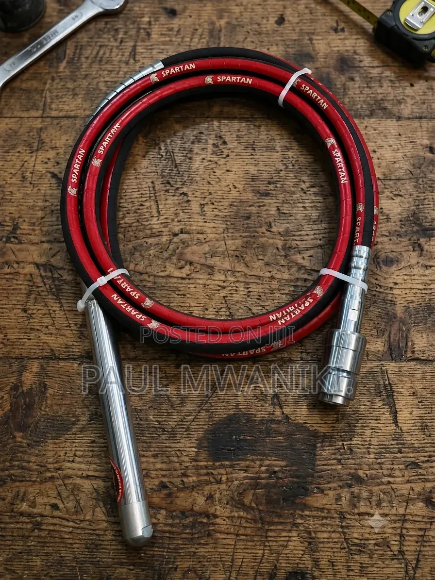 45mm Concrete Vibrator Poker Shaft – SPARTAN Heavy Duty