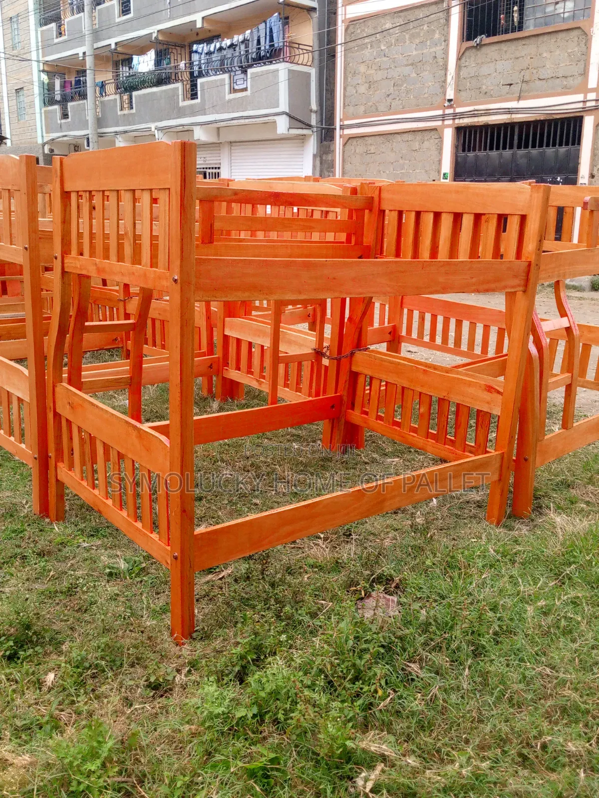 Double Decker _ Double Decker- Hardwood Framed 4*6 by 3.5*6 Twin Sized