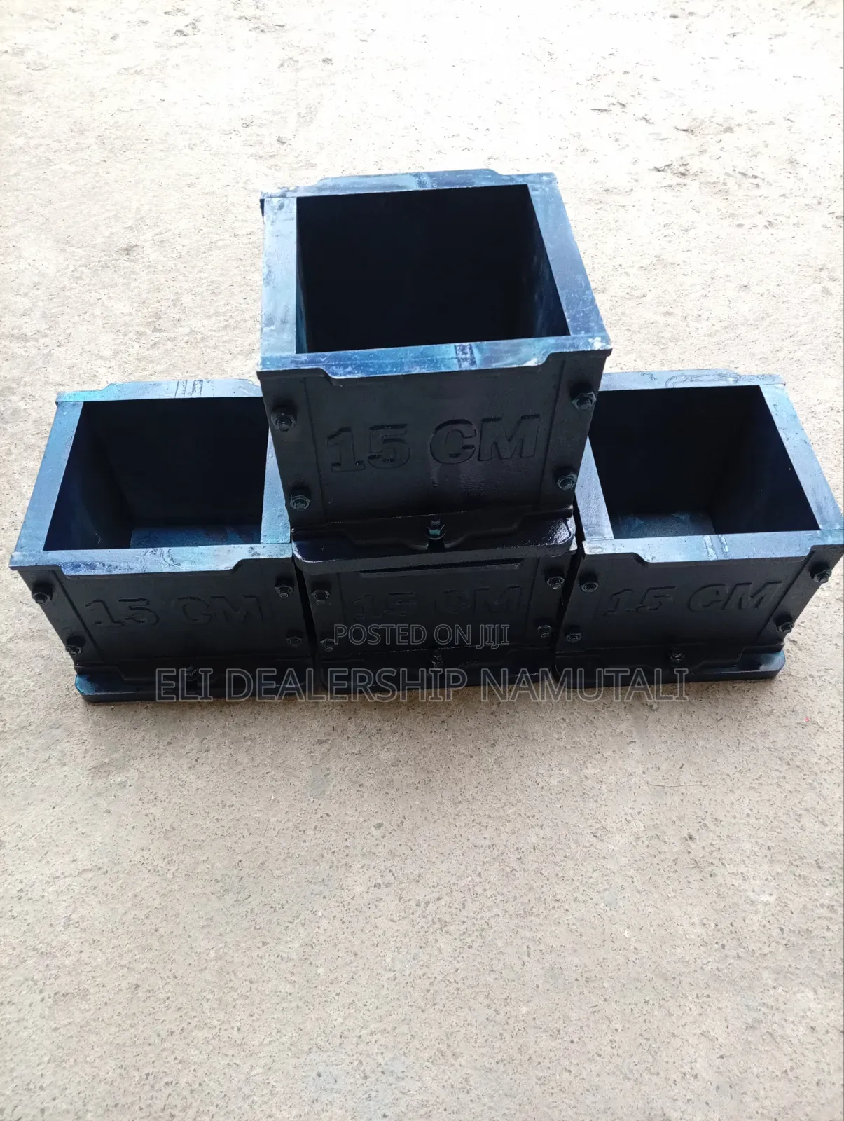 Heavy-Duty 150mm Concrete Test Cube Mould