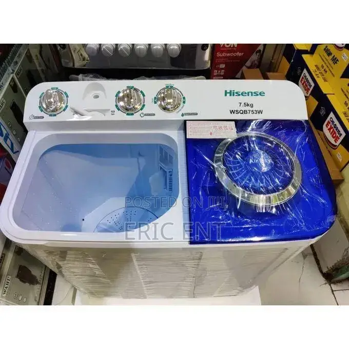 Hisense Washing 7.5kgs Twin-Tub